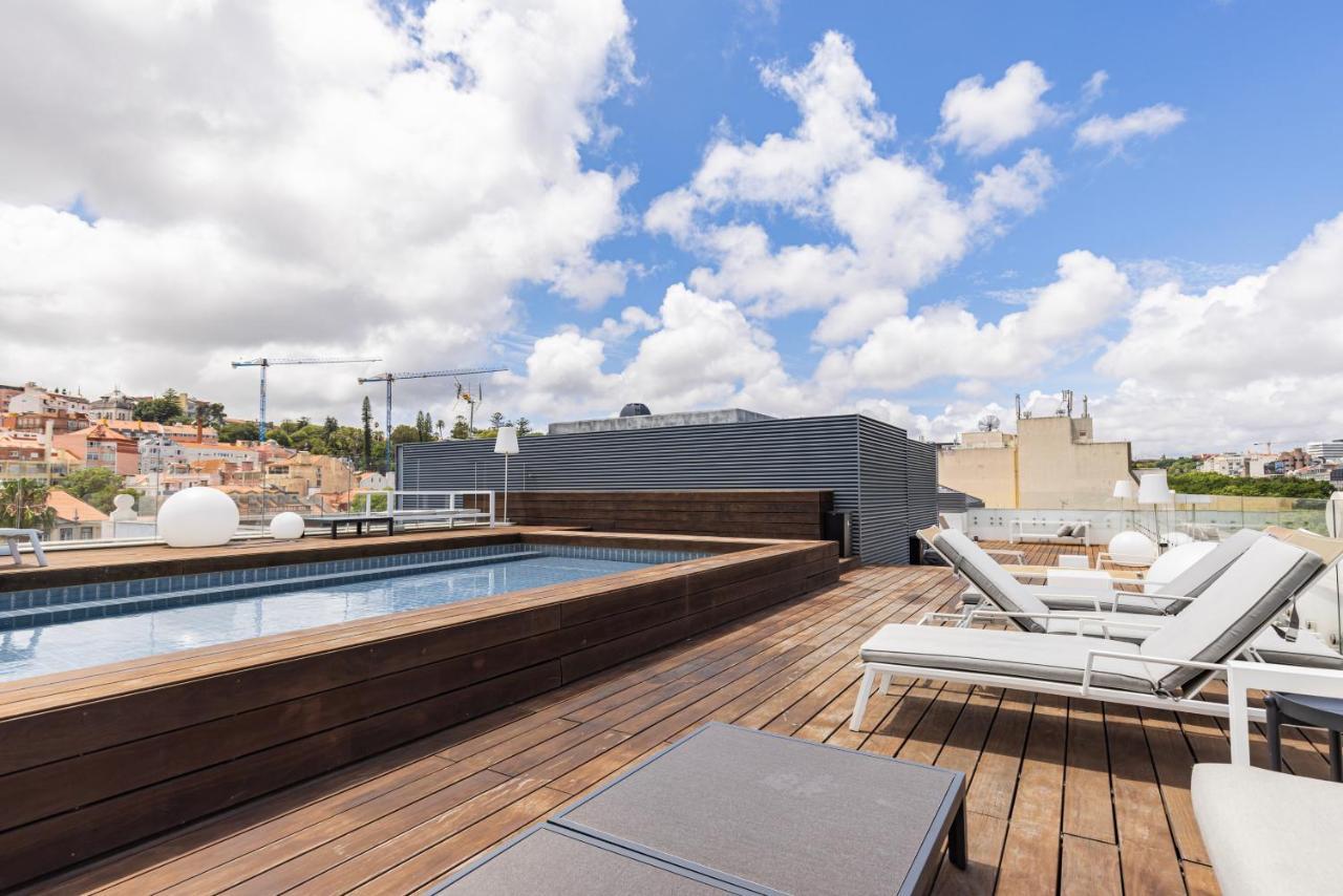 Liberdade Elegance W/Rooftop Pool By Lovelystay Lisboa Exterior foto